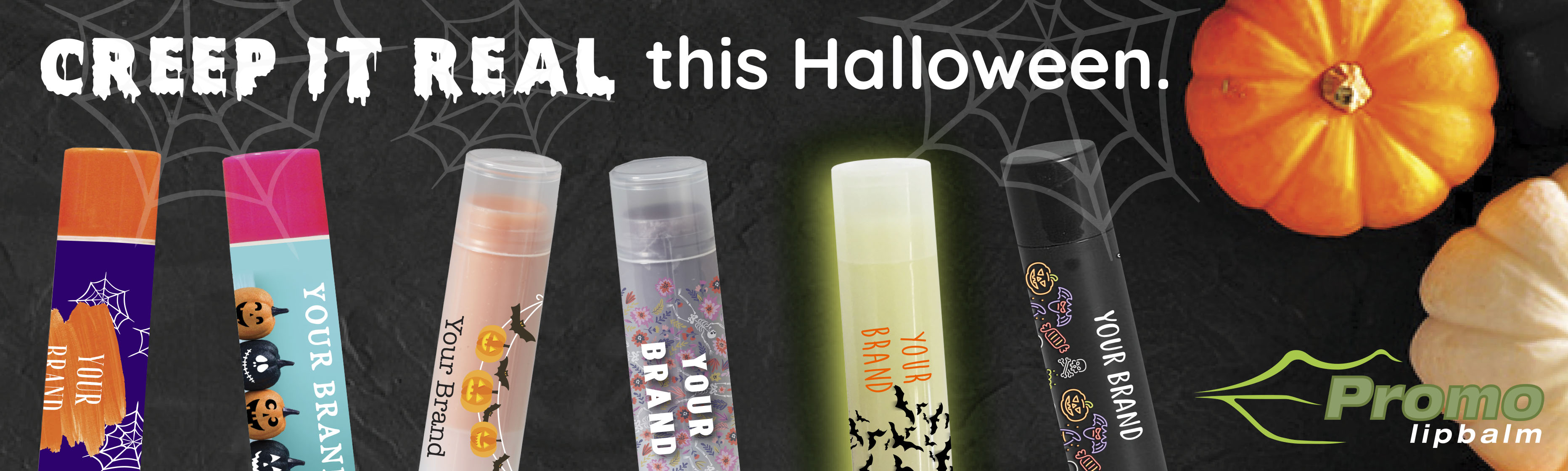 Promo Lip Balm - Halloween Lip Balm Web Ad